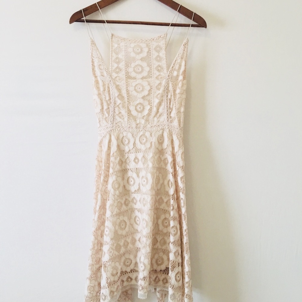 Free People Ivory Dress